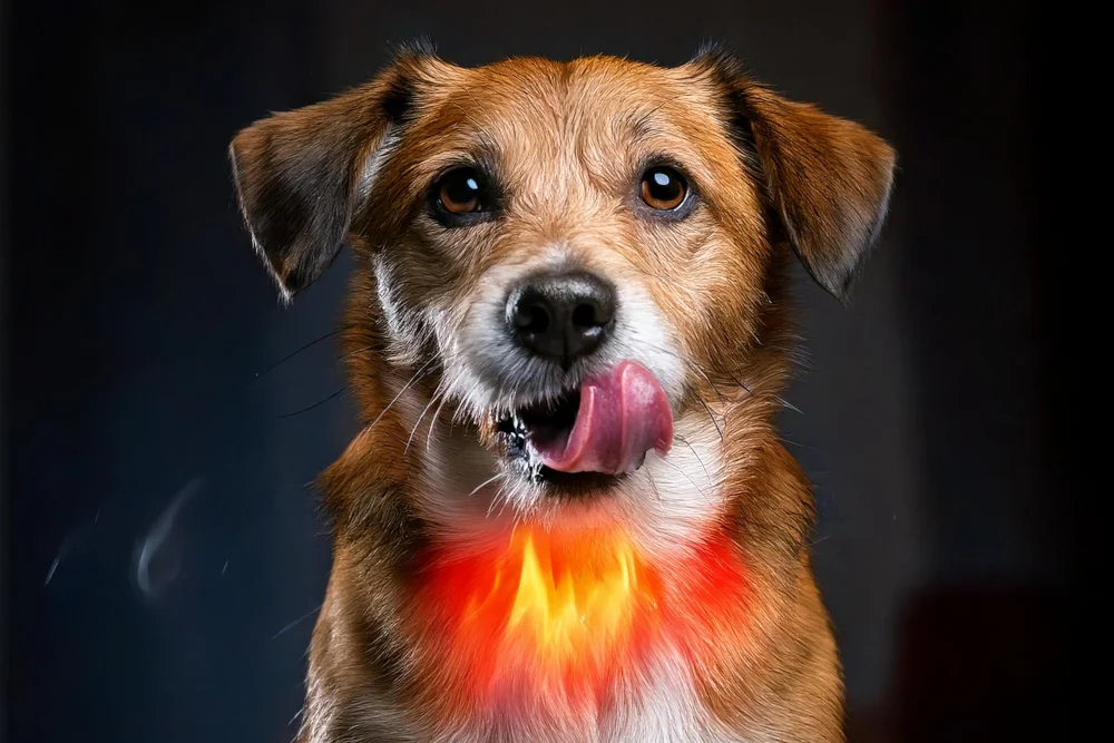 Sodbrennen beim Hund